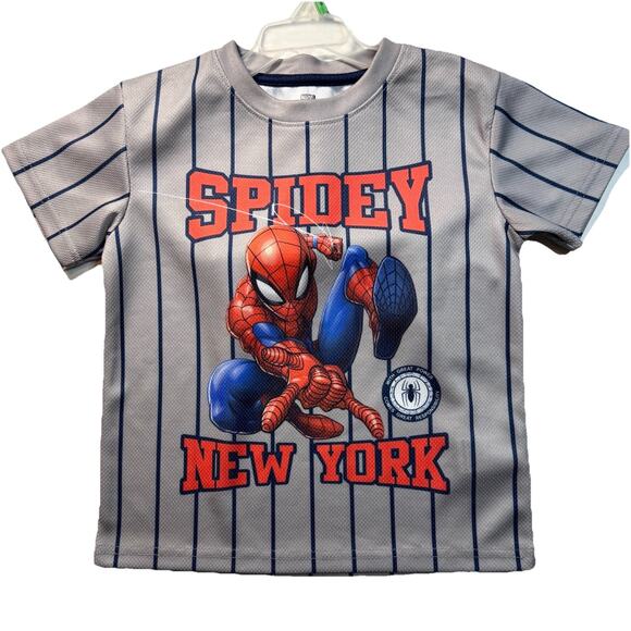 Spider-Man Toddler 2PC Set Top & Shorts NWT - Sz 5T - Picture 3 of 7